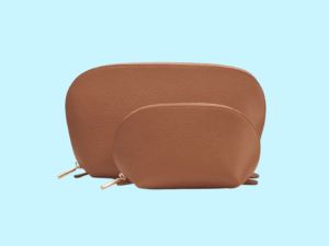 Cuyana leather travel bags