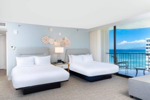 Waikiki Beach Marriott Resort and Spa guest rooms
