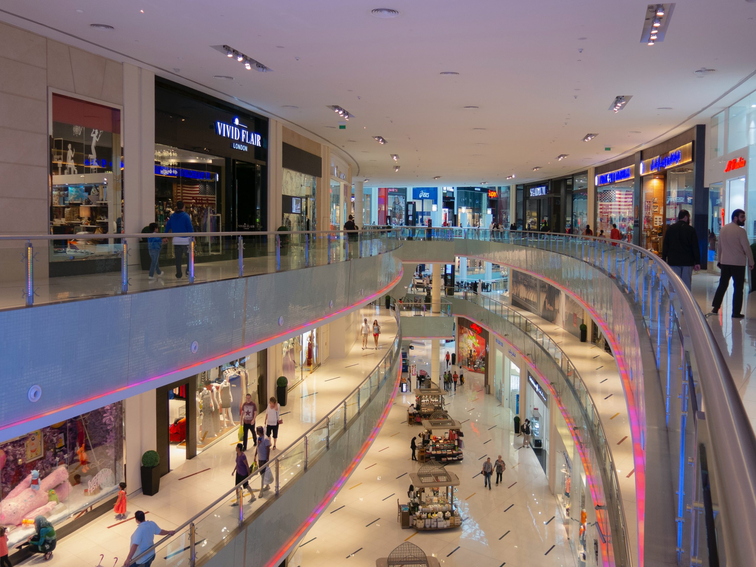 A new Prada flagship store: the Dubai Mall, Fashion Avenue