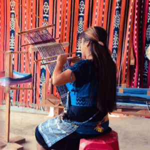 Guatemala traditional weaving