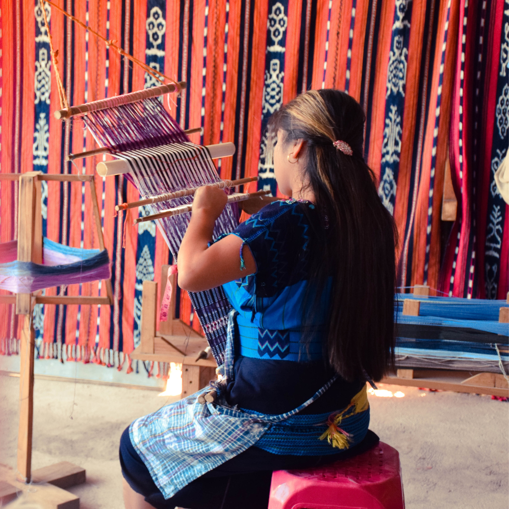 Guatemala traditional weaving