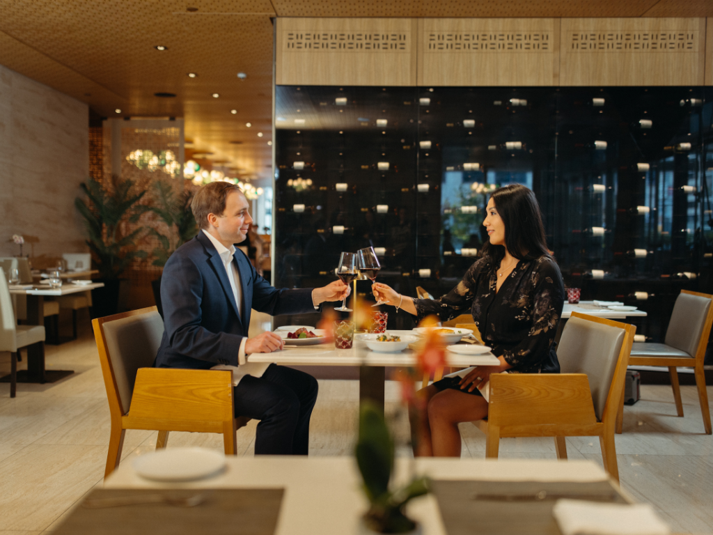 Valentine’s Rendezvous dinner at bosk, Shangri-La