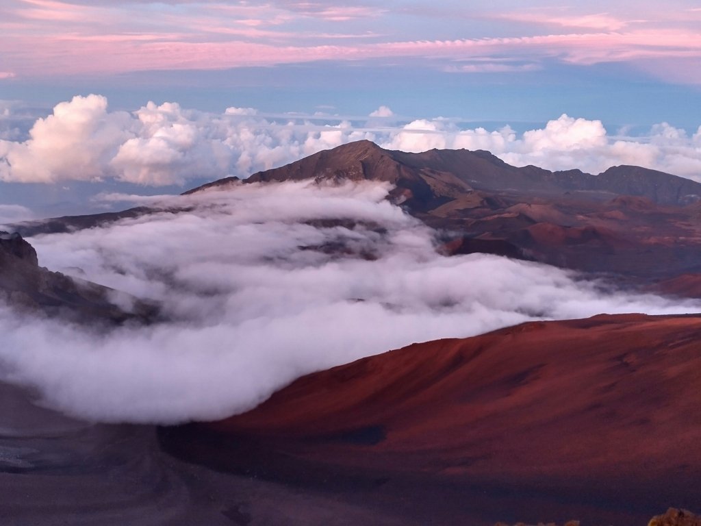 Haleakala national park maui hawaii