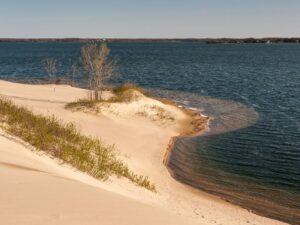 Sandbanks provincial park beach Ontario