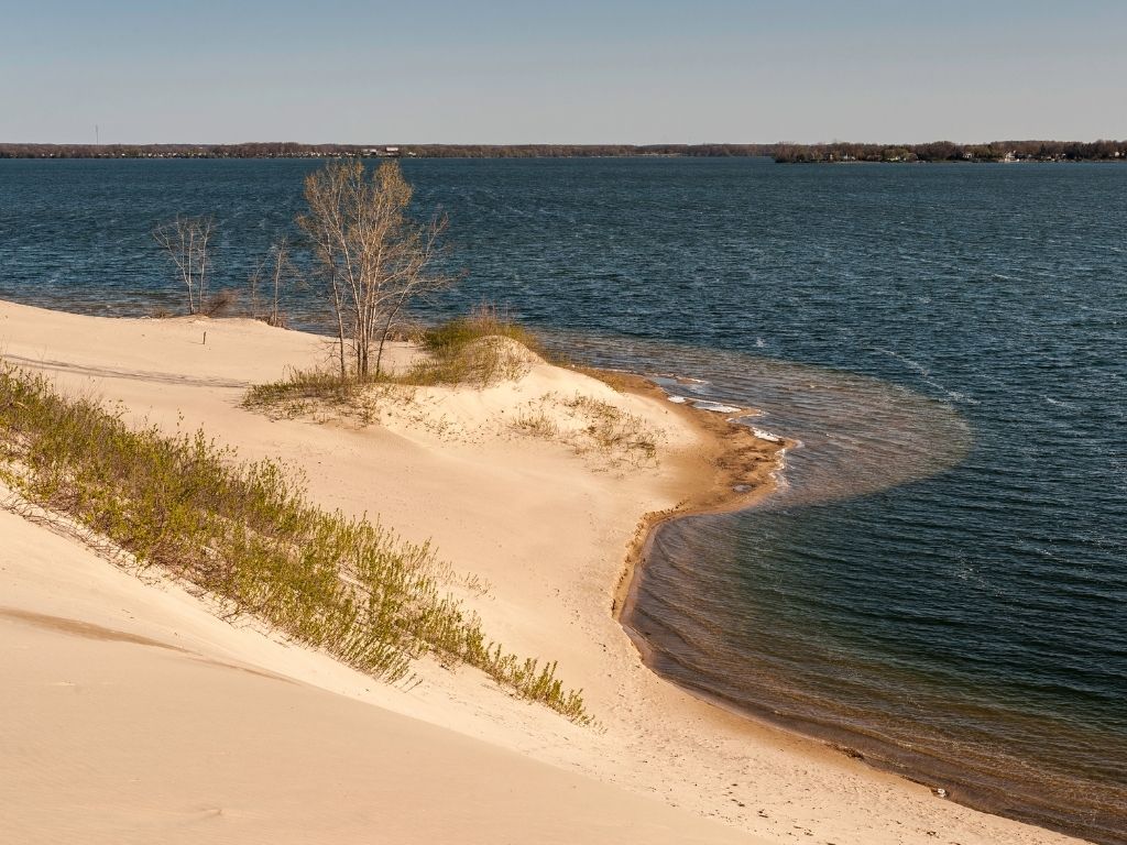 Sandbanks provincial park beach Ontario